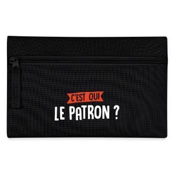 C'est qui le patron ? - Trousse - noir - Devant