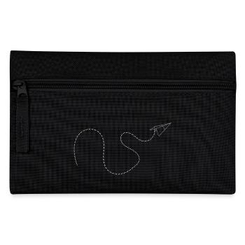 Papier origami avions 1C. - Trousse - noir - Devant