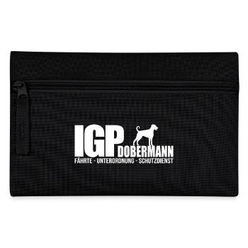 IGP DOBERMANN Wilsigns Hund Hunde Hundesport - Federtasche - Schwarz - Vorne