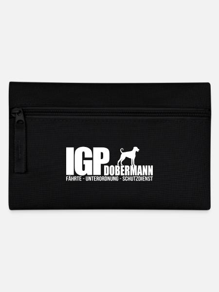 IGP DOBERMANN Wilsigns Hund Hunde Hundesport - Federtasche - Schwarz