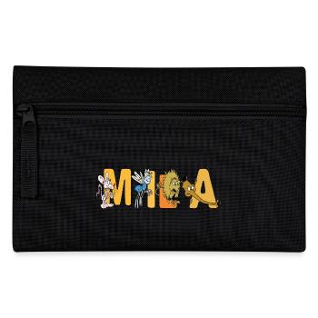 Mila - Federtasche - Schwarz - Vorne