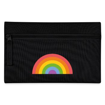 Rainbow - Pencil Case - black - Front