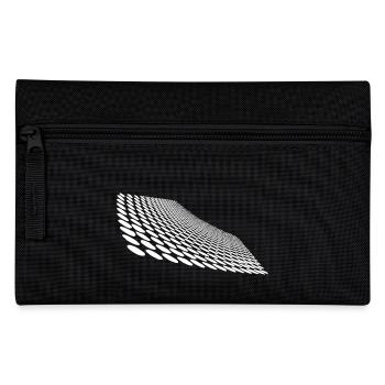 Geometric points on curved horizon surface - Pencil Case - black - Front