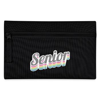 Senior - Student Class Retro Graduation Party Geschenk - Federtasche - Schwarz - Vorne