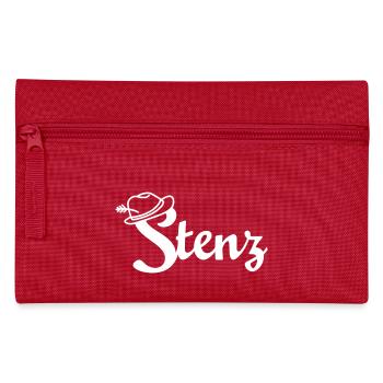 stenz weiss - Federtasche - Rot - Vorne