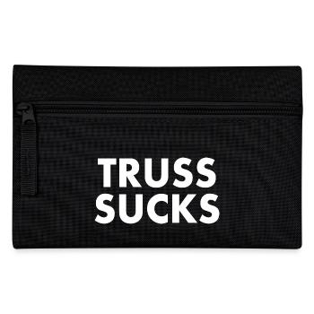 Truss sucks - Pencil Case - black - Front