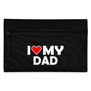 I love my dad - Federtasche - Schwarz - Vorne