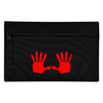 Iran - Main rouge - main de sang - BLOODY HAND - Trousse - noir - Devant