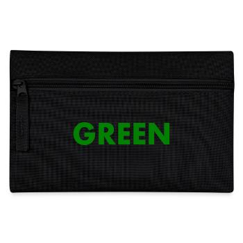 Green - Pencil Case - black - Front
