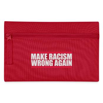 Rendre le racisme répréhensible - Trousse - rouge - Devant