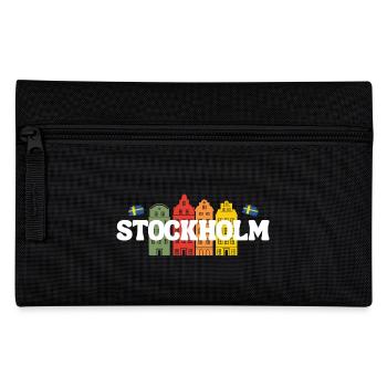 Stockholm - Federtasche - Schwarz - Vorne