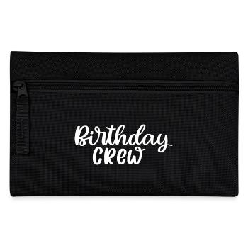 Birthday Crew - Pencil Case - black - Front
