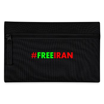 Free iran - Federtasche - Schwarz - Vorne