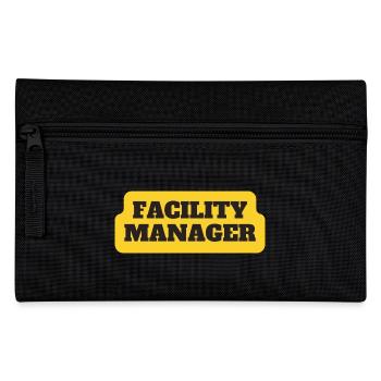 Facility Manager In-house technician Caretaker - Pencil Case - black - Front