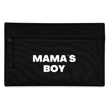 Mama's Boy - Pencil Case - black - Front
