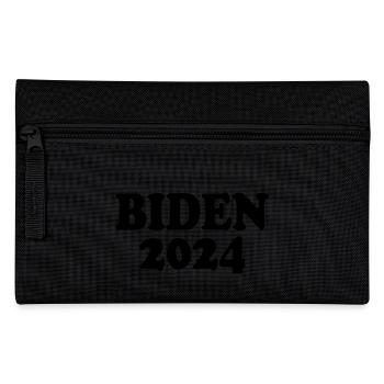 Biden 2024 - Federtasche - Schwarz - Vorne