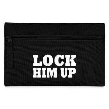 Lock him up - Pencil Case - black - Front