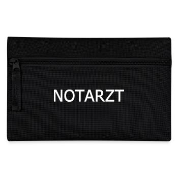 Notarzt - Federtasche - Schwarz - Vorne