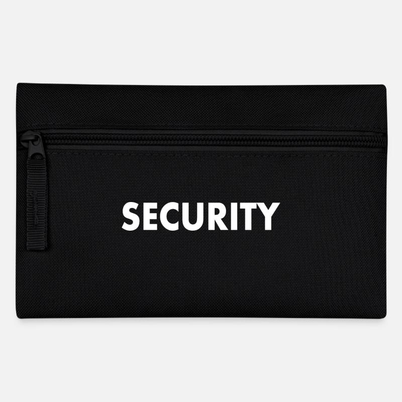 Security - Federtasche - Schwarz
