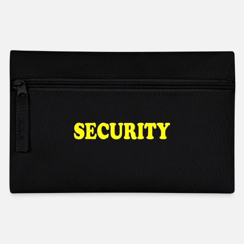 Security - Federtasche - Schwarz