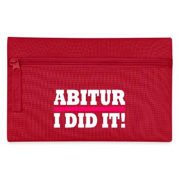 Abitur - Federtasche - Rot - Vorne