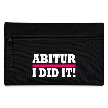 Abitur - Federtasche - Schwarz - Vorne