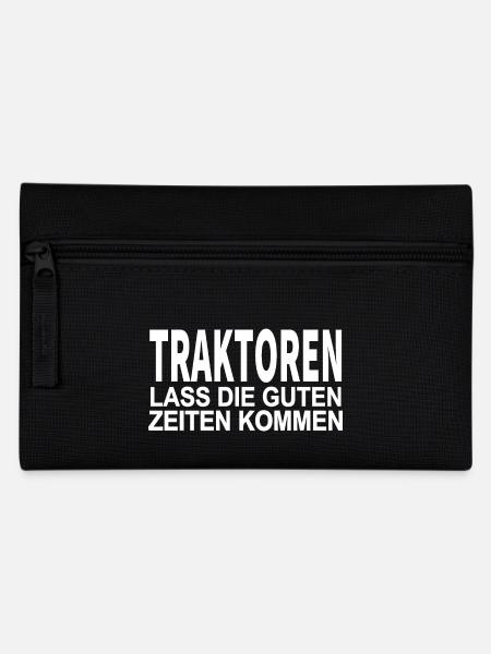 Traktor - Federtasche - Schwarz
