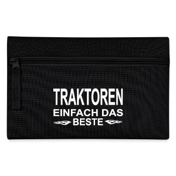 Traktor - Federtasche - Schwarz - Vorne