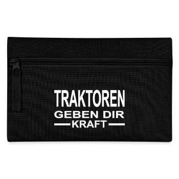 Traktor - Federtasche - Schwarz - Vorne