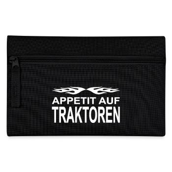 Traktor - Federtasche - Schwarz - Vorne