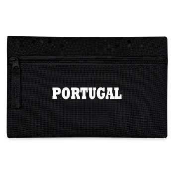 portugal - Federtasche - Schwarz - Vorne