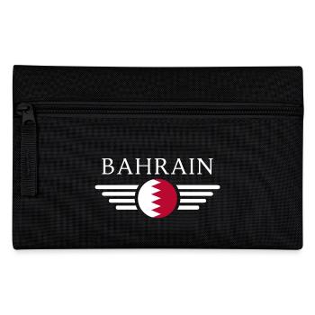 J’aime Bahreïn, T-shirt design de style élégance - Trousse - noir - Devant