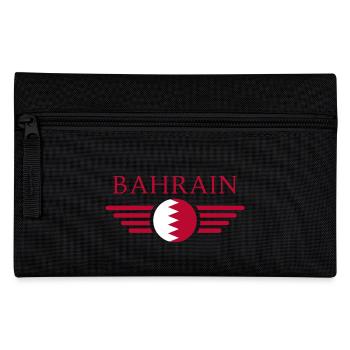 J’aime Bahreïn, T-shirt design de style élégance - Trousse - noir - Devant