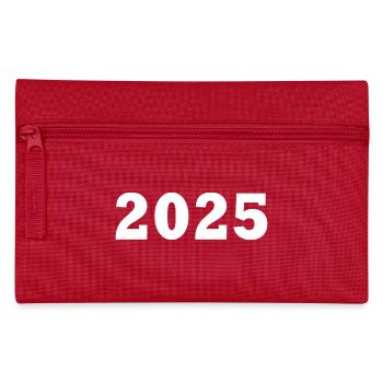 2025 - Pencil Case - red - Front