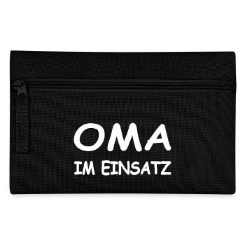 Oma - Federtasche - Schwarz - Vorne