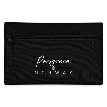 Norwegen - Porsgrunn - Norge - Norway - Federtasche - Schwarz - Vorne
