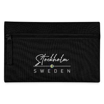Schweden - Stockholm - Suède - Sverige - Trousse - noir - Devant