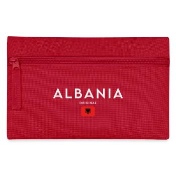 Albanian flag, Albanian pride - Pencil Case - red - Front