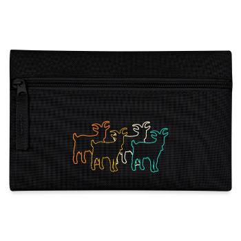 Goats - Pencil Case - black - Front