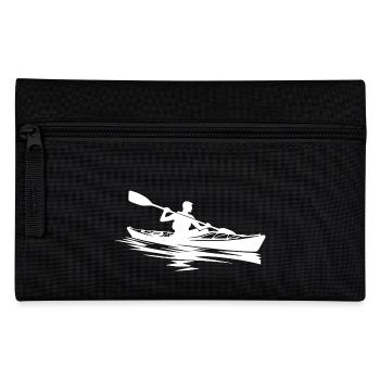 Kleine Boote Kayak Kunst Boot Ausrüstung - Federtasche - Schwarz - Vorne