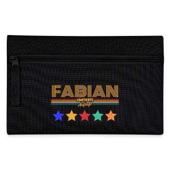 Fabian - Federtasche - Schwarz - Vorne