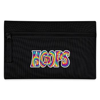 Hoops Basketball Sport Geschenkidee BBall - Federtasche - Schwarz - Vorne