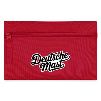 Deutsche Mast - Deutsche Memes - Pencil Case - red - Front