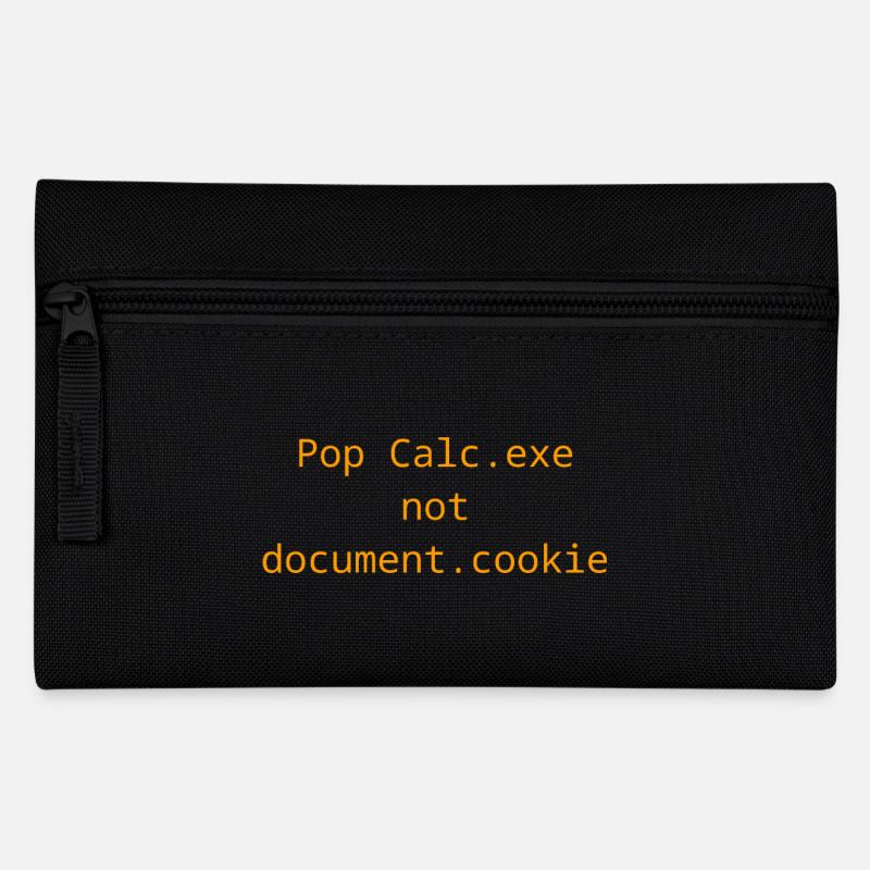 Vulnerability exploiter t-shirt - Calc.exe - XSS - Trousse - noir