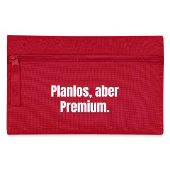 Sans but, mais premium. - Trousse - rouge - Devant