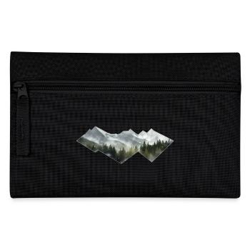 Berge Minimalismus - Federtasche - Schwarz - Vorne