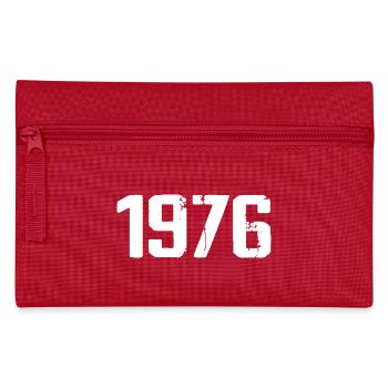 1976 - Awesome since 1976 - Pencil Case - red - Front