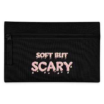 Soft But Scary - Pencil Case - black - Front