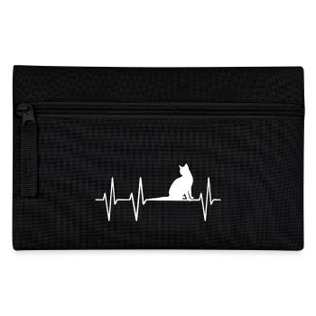 Cat Cat impulsion des battements cardiaques palpitations Cat - Trousse - noir - Devant