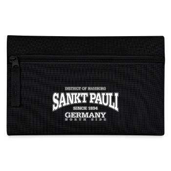 Sankt Pauli (white) - Pencil Case - black - Front